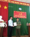 Chi bộ Ban QLRPH Bù Đốp: Kết nạp đảng viên