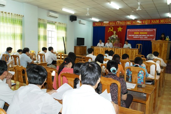 Quang cảnh chung hội nghị
