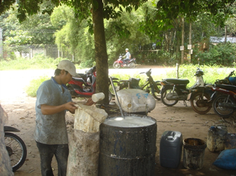 Giá cao su giảm sâu