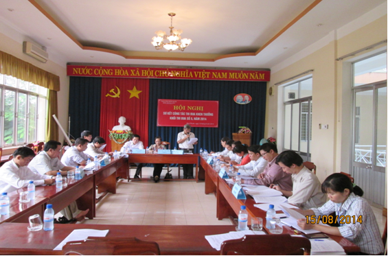 Quang cảnh chung hội nghị