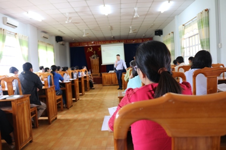 Tập huấn công tác văn thư, lưu trữ