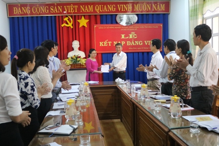 Lễ Kết nạp Đảng viên