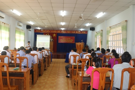 Hội nghị tuyên truyền về công tác phòng trừ bệnh khảm lá sắn (khoai mỳ)