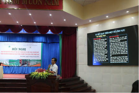 Hội thảo chuyên đề: “Chia sẻ kinh nghiệm sản xuất nông nghiệp ứng dụng công nghệ cao”