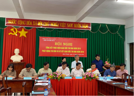 Hội nghị Tổng kết thực hiện giao ước thi đua năm 2018 Khối thi đua số 5