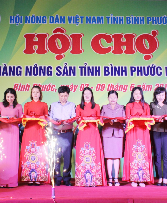 Khai mạc Hội chợ trái cây và hàng nông sản lần thứ IV