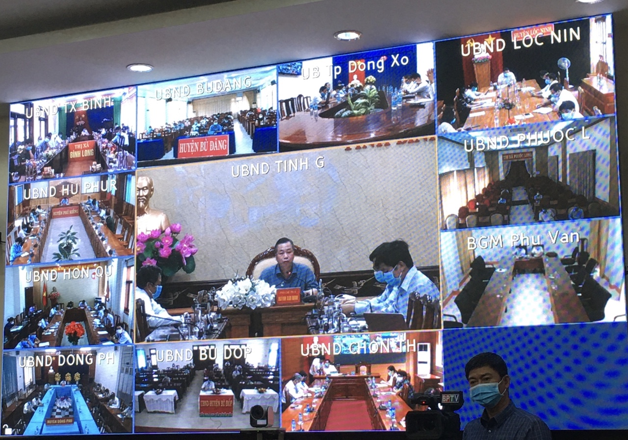 Hội nghị trực tuyến triển khai cấp bách các biện pháp phòng, chống dịch bệnh động vật trên địa bàn tỉnh.