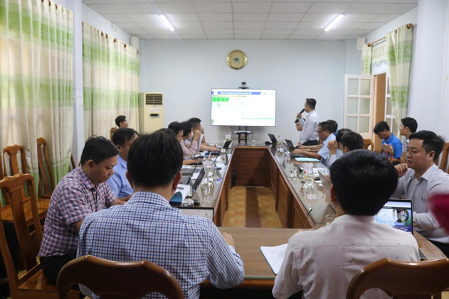 Tập huấn hướng dẫn cập nhật dữ liệu vào hệ thống CSDL